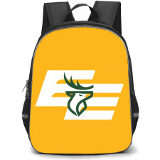 Edmonton Elks Backpack School Bag StudentPack - Logo In Yellow Background