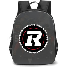 Ottawa Redblacks Backpack School Bag StudentPack - Logo Team Gray Background