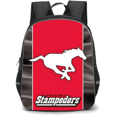 Calgary Stampeders Backpack School Bag StudentPack - Logo Wordmark Poster