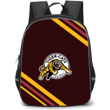 Hamilton Tiger Cats Backpack School Bag StudentPack - Large Logo Stripe