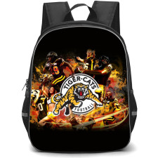 Hamilton Tiger Cats Backpack School Bag StudentPack - Logo Team Fierce Poster