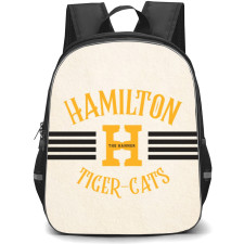 Hamilton Tiger Cats Backpack School Bag StudentPack - Logo Wordmark Poster