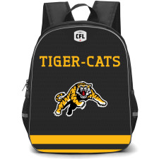 Hamilton Tiger Cats Backpack School Bag StudentPack - Logo Yellow Stripe Poster