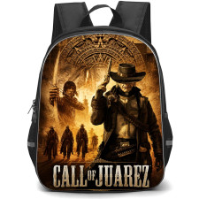 Call Of Juarez Backpack School Bag StudentPack - Call Of Juarez Characters Fierce Portrait Poster
