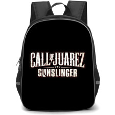 Call Of Juarez Backpack School Bag StudentPack - Call Of Juarez Gunslinger Game Logo Sticker