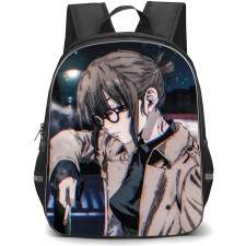 Call of The Night Kyouko Mejiro Backpack StudentPack - Kyouko Mejiro Smoking Cigarette