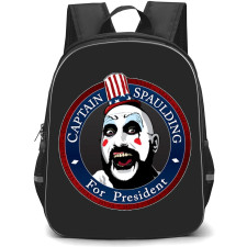 Captain Spaulding Backpack StudentPack - Captain Spaulding For President Sticker