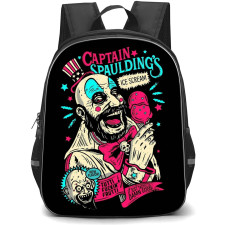 Captain Spaulding Backpack StudentPack - Captain Spaulding Ice Scream Pop Art