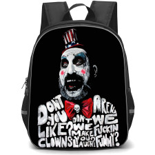 Captain Spaulding Backpack StudentPack - Captain Spaulding Portrait Word Art