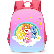 CareBears Backpack StudentPack - Characters Cloud Rainbow Smiling