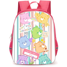 CareBears Backpack StudentPack - Characters Don't Stop Imagining Collage