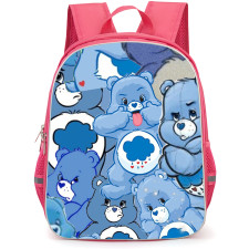 CareBears Grumpy Bear Backpack StudentPack - Grumpy Bear Smirk Collage