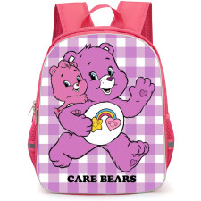 CareBears Backpack StudentPack - Share Bear And Cheer Bear Piggy Back