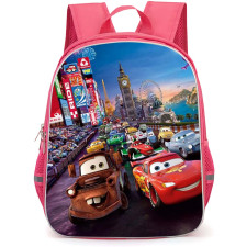 Cars Backpack StudentPack - Cars 2 Collision Of Worlds Poster