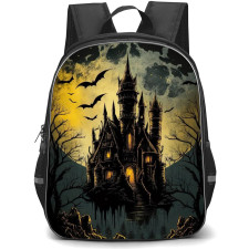 Castlevania Backpack StudentPack - Castlevania Castle Halloween Illustration Art Poster
