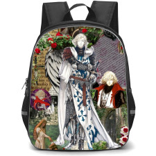 Castlevania Leon Belmont Backpack StudentPack - Leon Belmont Aesthetic Illustration Art Poster