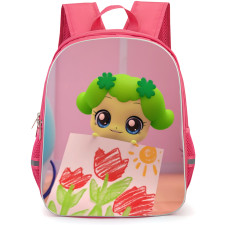 Catch Teenieping Chachaping Backpack StudentPack - Chachaping Show Her Drawing