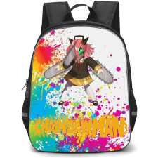 Chainsaw Man Backpack StudentPack - Chainsaw Man Crossover Anya Forger Sticker