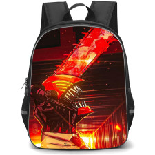 Chainsaw Man Denji Backpack StudentPack - Denji Side Portrait Illustration