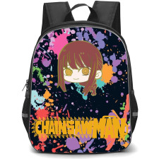 Chainsaw Man Makima Backpack StudentPack - Makima Avatar Chibi Art Sticker