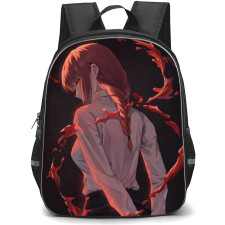 Chainsaw Man Makima Backpack StudentPack - Makima Back Portrait Illustration