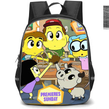 Chibi Tiny Tales Backpack StudentPack - Chibi Tiny Tales Big City Greens Turkey Tussle Poster
