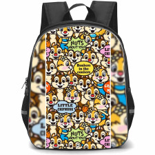 Chip N Dale Backpack StudentPack - Chip N Dale Avatar Collage Poster