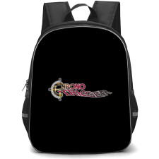 Chrono Trigger Backpack School Bag StudentPack - Chrono Trigger Logo Sticker