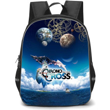 Chrono Cross Backpack School Bag StudentPack - Chrono Cross 1999 Game Cover Art