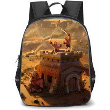 Clash of Clans Barbarian Backpack StudentPack - Barbarian Fighting Poster