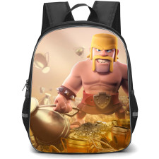 Clash of Clans Barbarian Backpack StudentPack - Barbarian Mining Stars Poster