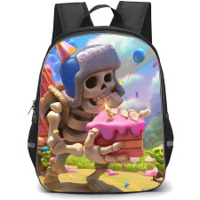 Clash of Clans Giant Skeleton Backpack StudentPack - Giant Skeleton Holding Cake 3D Poster