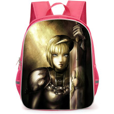 Claymore Clare Backpack School Bag StudentPack - Clare Sword Vintage Portrait