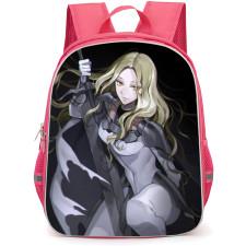 Claymore Teresa Backpack School Bag StudentPack - Teresa Holding Sword Portrait On Black Background