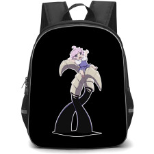 Clevatess Luna Backpack School Bag StudentPack - Luna Sitting Horns Portrait Sticker