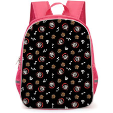 Coco Miguel School Backpack StudentPack - Miguel Pattern Black Background