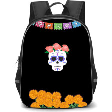 Coco School Backpack StudentPack - Skull Cartoon Art