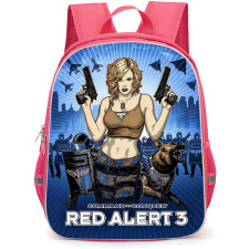 Command And Conquer Backpack School Bag StudentPack - Command And Conquer Dual Pistol Blue Game Poster