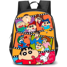 Crayon Shin-Chan Backpack StudentPack - Crayon Shin-Chan Characters Excited Comic Art