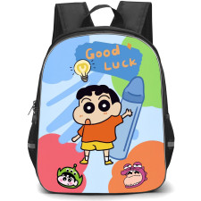 Crayon Shin-Chan Backpack StudentPack - Crayon Shin-Chan Characters Good Luck