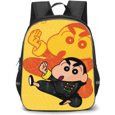 Crayon Shin-Chan Backpack StudentPack - Crayon Shin-Chan Martial Arts Attack