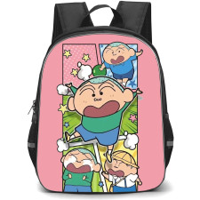 Crayon Shin-Chan Masao Sato Backpack StudentPack - Masao Sato Comic Art Poster