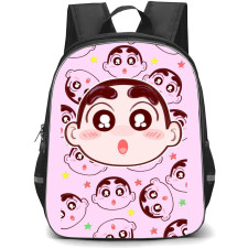 Crayon Shin-Chan Backpack StudentPack - Crayon Shin-Chan Teary Eyes Pattern Art
