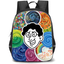 Crazy Aarons Backpack School Bag StudentPack - Crazy Aarons Colorful Slime Swirl Putty Art Poster