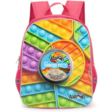 Crazy Aarons Backpack School Bag StudentPack - Crazy Aarons Rainbow Pop It Fun Sensory Collection Poster
