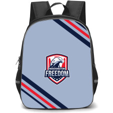 Washington Freedom Backpack School Bag StudentPack - Large Logo Stripe