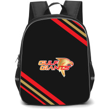 Gulf Giants Backpack School Bag StudentPack - Large Logo Stripe