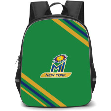 MI New York Backpack School Bag StudentPack - Large Logo Stripe