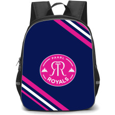Paarl Royals Backpack School Bag StudentPack - Large Logo Stripe