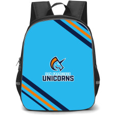 San Francisco Unicorns Backpack School Bag StudentPack - Large Logo Stripe